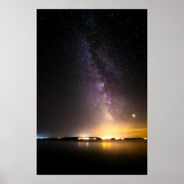 Saap met melkachtige uiteinden poster