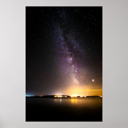 Saap met melkachtige uiteinden poster (Voorkant)