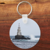 Saap met vuurtoren sleutelhanger (Voorkant)