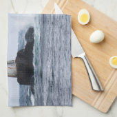 Saap met vuurtoren theedoek (Quarter Fold)