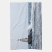 Saap met vuurtoren theedoek (Verticaal)