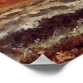 Saap, mooi schilderij van Gustave Courbet Poster (Hoek)