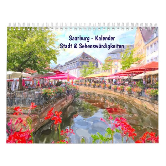 Saarburg Kalender – Stad & Bezienswaardigheden (Hoes)
