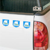 Saaremaa, Estland Bumpersticker (Op Truck)