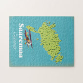 Saaremaa Estland kaart Legpuzzel (Horizontaal)