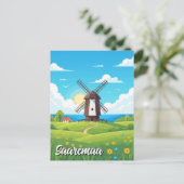 Saaremaa Estland Reis Briefkaart (Staand voorkant)