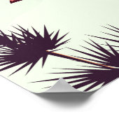 Saariselkä Finland ski-poster Poster (Hoek)