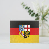 Saarland Briefkaart (Staand voorkant)