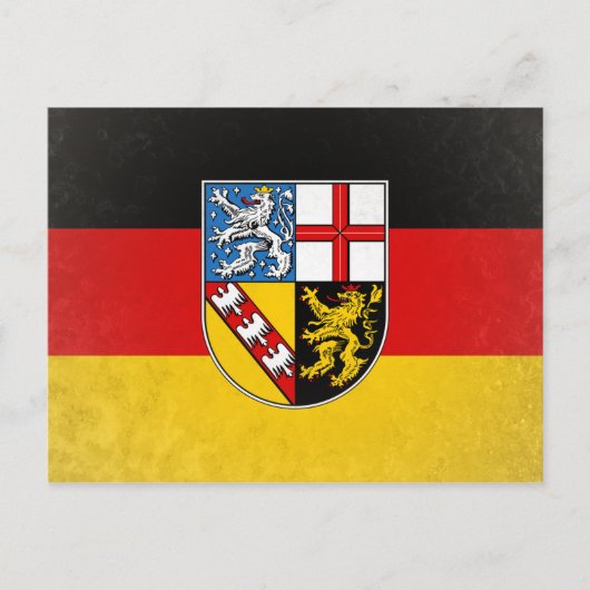 Saarland Briefkaart (Voorkant)