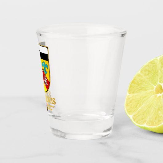 Saarlouis Kreis COA Shot Glas (Rechts)