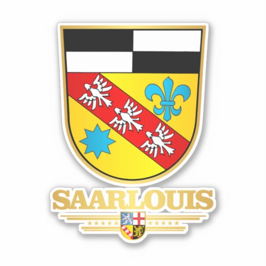 Saarlouis Sticker (Voorkant)