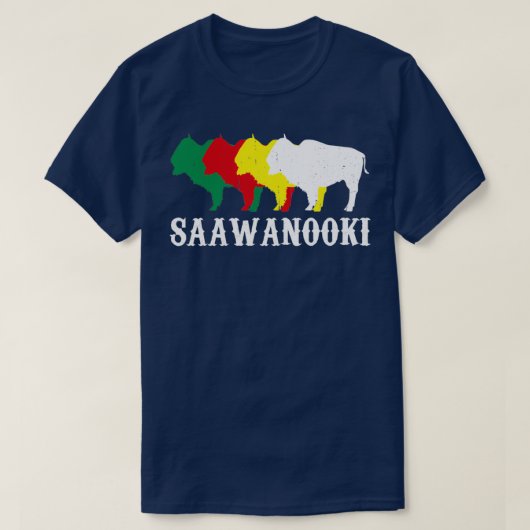 Saawanooki Shawnee Indiërs T-shirt (Design voorkant)
