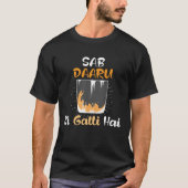 Sab Daru Ki Galti Hai Desi Sarcastisch Hindi Punja T-shirt (Voorkant)