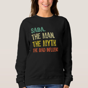 Saba De Man De Mythe De Slechte Invloed Retro Trui