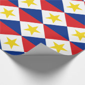 Saba Flag Cadeaupapier (Hoek)