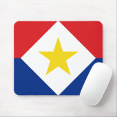 Saba Flag Muismat (Met muis)