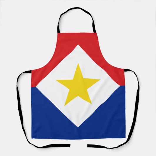 Saba Flag Schort (Voorkant)