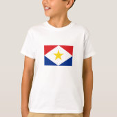 Saba Flag T-shirt (Voorkant)