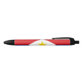 Saba Flag Zwarte Inkt Pen (Bovenkant)