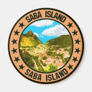 Saba Island Magneet