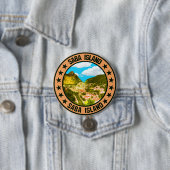 Saba Island Ronde Button 7,6 Cm (In situ)
