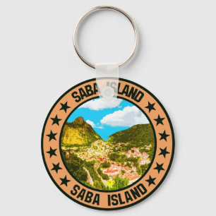 Saba Island Sleutelhanger