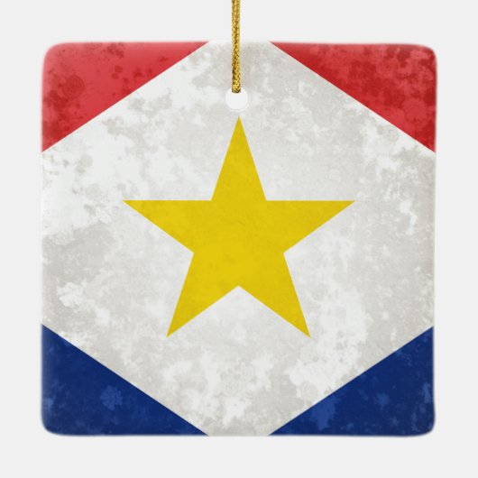 Saba Keramisch Ornament (Achterkant)