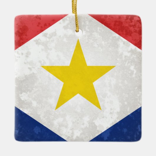 Saba Keramisch Ornament (Voorkant)