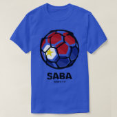 Saba Landenvlag T-shirt (Design voorkant)