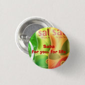saba mini-knop ronde button 3,2 cm (Voorkant /achterkant)