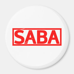 Saba Stamp Magneet