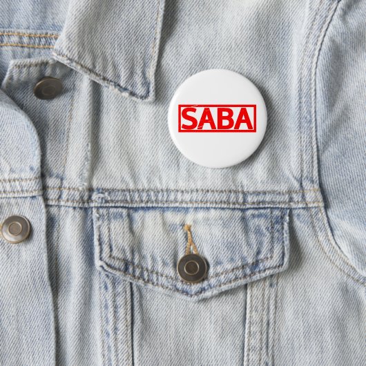 Saba Stamp Ronde Button 5,7 Cm (In situ)