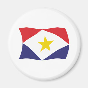 Saba Vlag Magneet