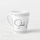 Sabah El Kharr (Goedemorgen) Combo Latte Mok (Linkerhoek)
