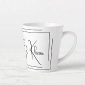 Sabah El Kharr (Goedemorgen) Combo Latte Mok (Rechts)
