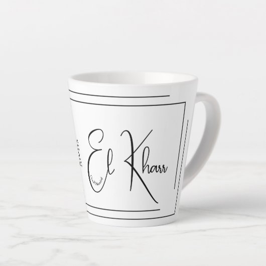 Sabah El Kharr (Good Morning) Combo Latte Mok (Rechterhoek)