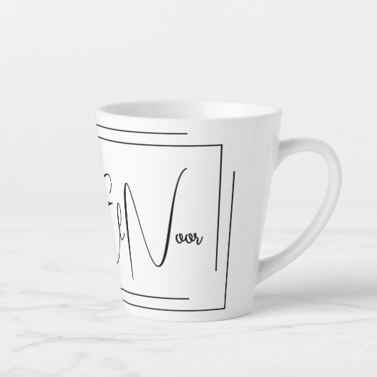 Sabah El Noor (Goedemorgen) Latte Mok (Rechts)