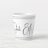 Sabah El Noor (Goedemorgen) Latte Mok (Voorkant)