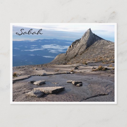 sabah kinabalu briefkaart (Voorkant)