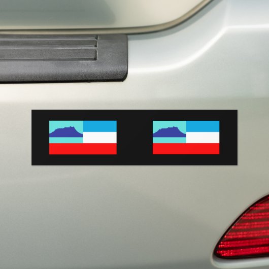 Sabah, Maleisië Bumpersticker (Op auto)