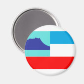Sabah, Maleisië Magneet (Voorkant / Achterkant)