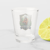 Sabah Orangutan Maleisië Shot Glas (Achterkant)