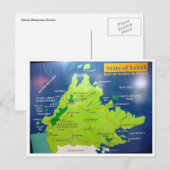sabah parks briefkaart (Voorkant / Achterkant)