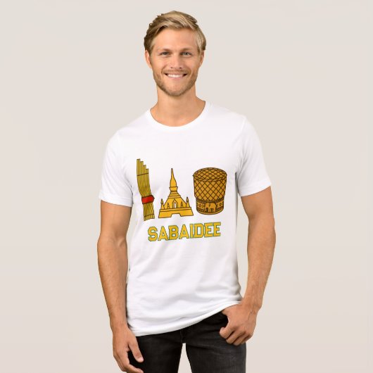 sabaide Tri-Blend shirt (Voorkant volledig)