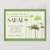 SABAL : Chicago Presentatie Briefkaart (Voorkant)