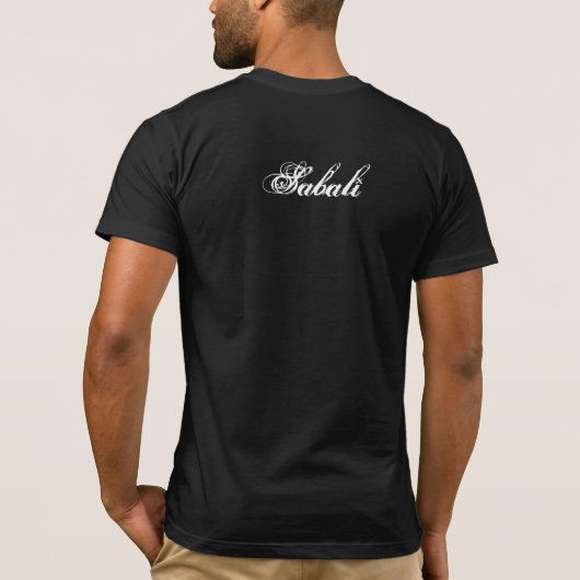 Sabali T-shirt (Achterkant)