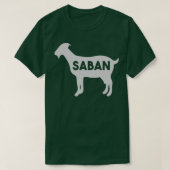 Saban GOAT TShirt (Design voorkant)