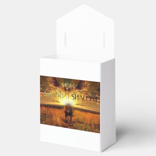 Sabbat Favor Box Bedankdoosjes (Geopend)