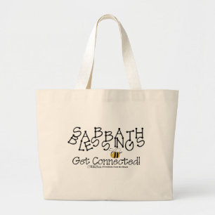 Sabbath Blessings Get Connected Grote Tote Bag