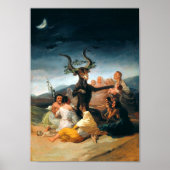 Sabbath Of Witches Francisco Goya Poster (Voorkant)